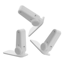 12Pcs White Child Proof Door Knob Covers Baby Safety Locks for Doors