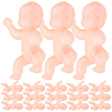 30Pièces Adorables Mini Bébés Roses Pour Cadeaux Party