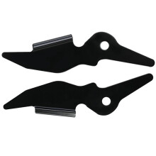1 Pair Car Front Bumper Bracket Side Bracket Ear 62223-4GA0A 62222-4GA0A for Q50 2014-2022