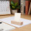 20Pièces Support Carte Bois Design Unique Pour Table 6