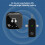Wireless Ear Receiver 5.8G 500mAh Battery for Studio & Live Performance 5