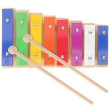 4Sets Percussie Xylofoon Voor Kinderen Met 8 Tonen En Stokjes
