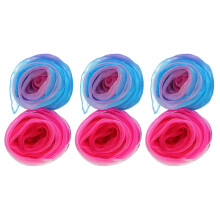 30Pièces Écharpes Jeux Enfants Chiffon Colorées Décoratives