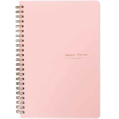 4Pièces Planificateur Rose Organisateur Polyvalent Pour