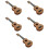 5St Beginner Ukulele Musical Toy Van Plastic in Assortimentele Kleuren 7