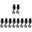 10St Lichtgewicht Roze Stroller Van PP Ophangen 7