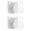 2Pièces Billes Céramiques Blanches Réutilisables Pour Cuisson Tartes 7