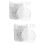 2Pièces Billes Céramiques Blanches Réutilisables Pour Cuisson Tartes 9