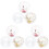 9Pièces Ballons De Gonflables À Sequins PVC Couleurs Assorties 2