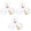 9Pièces Ballons De Gonflables À Sequins PVC Couleurs Assorties 3