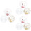 9Pièces Ballons De Gonflables À Sequins PVC Couleurs Assorties 6