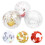 9Pièces Ballons De Gonflables À Sequins PVC Couleurs Assorties 10