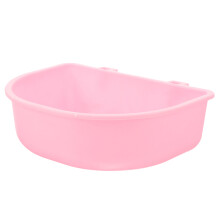 5St Roze Plastic Hangende Kat En Hond Voerbak Sterk En Gemakkelijk