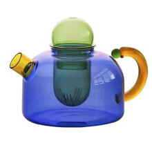 Heat Glass Teapots Pitcher Suitable Household Teaware Lover Tea Sets Kettle Water Cup Bottle Cooker Usable