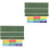 6Pièces Planches Ponçage Modelage Vert Usage 5