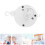 4St Plastic Speelgoed Muziekmobiel Witte Decor 11
