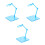 12Pièces Pied De Support En PVC Pour Figurines Et Poupées 5