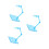 12Pièces Pied De Support En PVC Pour Figurines Et Poupées 10