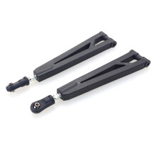 2St Bakre öVre UpphäNgningsarm 8162 för 1/8 ZD Racing 08423 9021 RC Biluppgraderingsdelar ReservtillbehöR