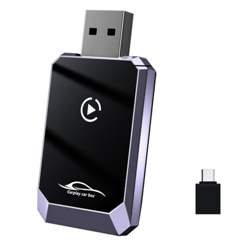 2 in 1 Wireless CarPlay Android Auto  Dongle WiFi Adapter Plug &  Convert Wired Android Auto to Wireless