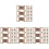 400Pièces Clips Boucles De Maintien Bandage 4