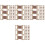 400Pièces Clips Boucles De Maintien Bandage 5