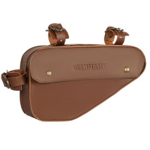 RZAHUAHU Large Capacity Bike Triangle Bag Waterproof PVC Cycling Tool Pouch Front Tube Storage for Mountain & Road Bikes