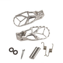 Kit de Pedais para Motocicleta para EX 17-22/XXF 16-22, Acessórios para Pedais de Aço Inoxidável, Motocross e Dirt Bike