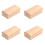 4Pièces Accessoires Luthier Bloc Bois Ponçage Radius 15 Pouces 7