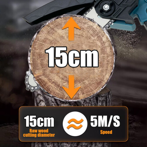 Cordless Pole Saw & Mini Chainsaw 2