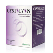 Cystolvo Nebulizing Solution 10s Mucus Thinning Respiratory Relief - 100mg /Ml