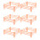 100Pièces Mini Clôtures Ferme Beige Pour Décor Artisanat 1