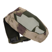 2St Robuust Fencing Masker Coffee Van Mesh Voor Outdoor Spellen