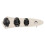 JB Bass Guitar Control Plate Wired Harness  Knobs for 4-String JB Bass Replacement Parts 1