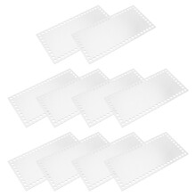 40Stk Transparenter DIY Acryl Taschenboden Für Häkeln Und Weben