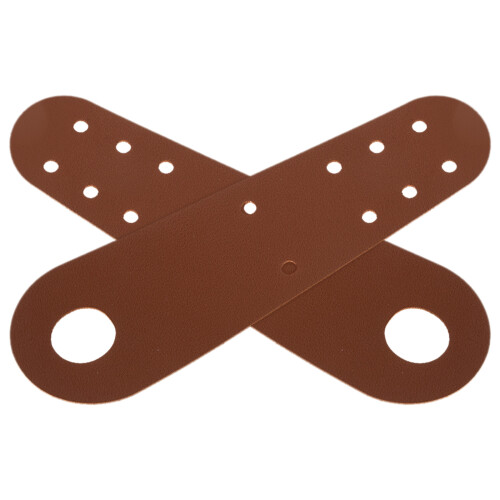 10Stk Braune Rollschuh Zehenschutz Leder Boot Protector Für Erwachsene