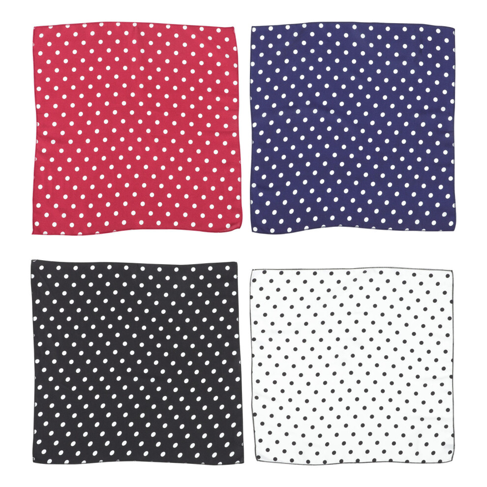 8St Mix Bandana Hoofdbanden Vierkant Stippen Dames Decor-image