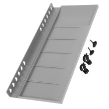 4Pièces Plateau Servant Chevalet De Table Gris Pratique