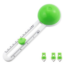 Rotary Circle Cutter with 3 Replaceable Blades for Scrapbooking, Art, and DIY Crafts