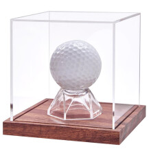 Transparante Acryl Displaydoos voor Golfballen, Multifunctionele Transparante Opbergdoos voor Honkbalcollecties en Golfballen