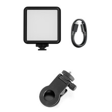 LED Fill Light RGB Full-Color Pocket Photography Light Portable Camera Video Light for Vlog, Live Streaming, Selfie