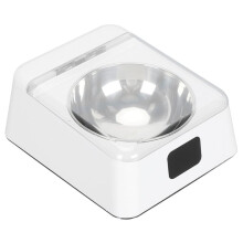Infrared Sensor Cat Feeder Automatic Cat Feeder Battery Powered Safe Multifunction Easy to Clean Removable Bowl for Cats