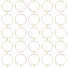400Stk Glasanhänger Gold DIY Trinkbecher Kennzeichnung Für Feste