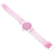 3Stk Kinder Mode Uhr Pink Quartz Strap Komfortabel Verstellbar