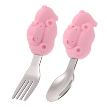 3Sets Baby Essbesteck Pink Lernset Für Kleinkinder