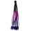 2Pièces Ponytail Decor Coloré Pour Casque, Artificielle Stylée 2