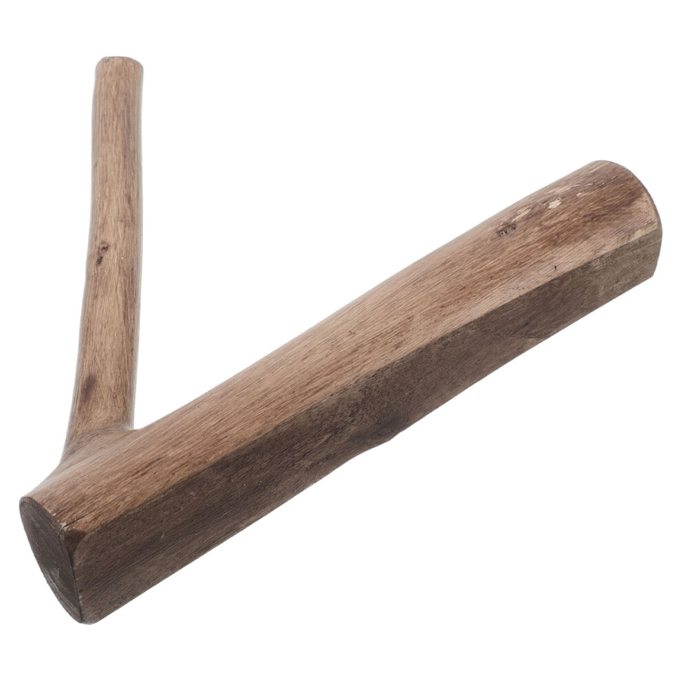 2Pcs Wall Mount Wooden Toilet Paper Holders Light Brown for Home Use-image-OPC-PRQFGWR-NEW
