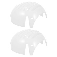 4Pièces Inserts Coques Protectrices Casquettes Baseball Pe Blanc