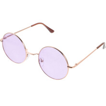 Kreative Lila Rund Sonnenbrille Für Fitness Urlaub Festivals
