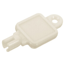 2Stk Universal Schlüssel Kunststoff Für Bad-Wischtuchspender Beige